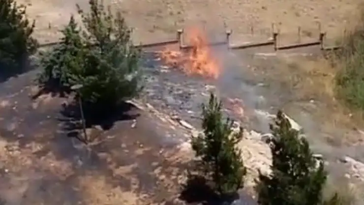 KYK yurdunda yangın paniği!