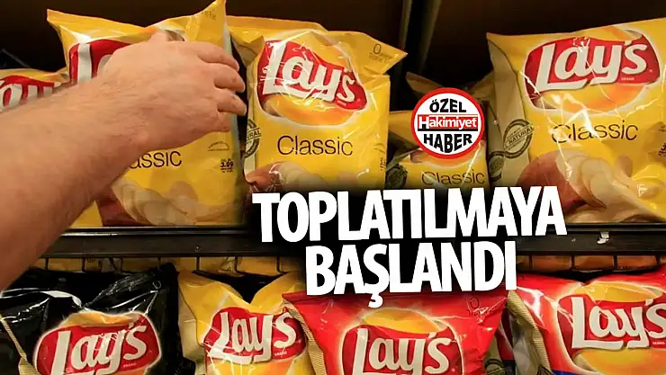 Lay's ürünleri toplatılıyor: Süt alerjisi olanlar dikkat!