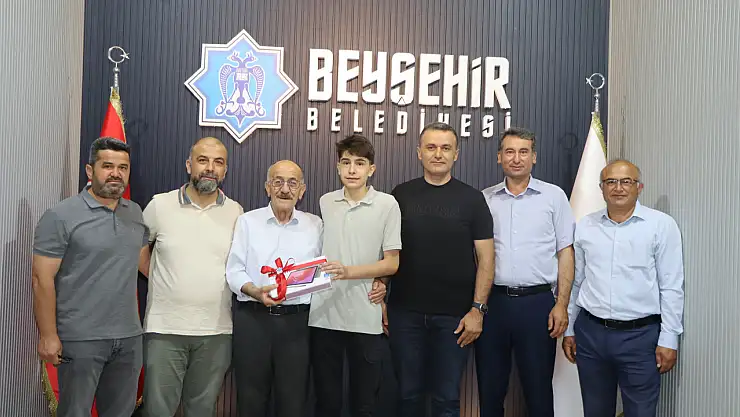 LGS Türkiye Birincisinden Başkan Adil Bayındır'a ziyaret