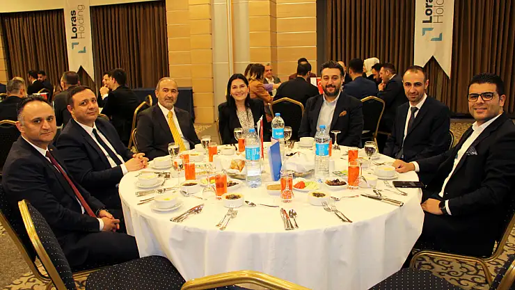 Loras Holding ailesi ve finans kurumları iftarda buluştu