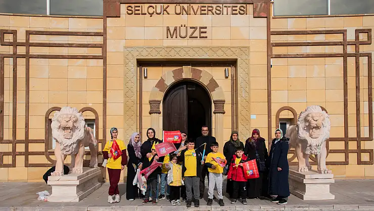 Lösemiyi yenen minik kahramanlar, Selçuk Üniversitesinde bilimsel yolculuğa çıktı