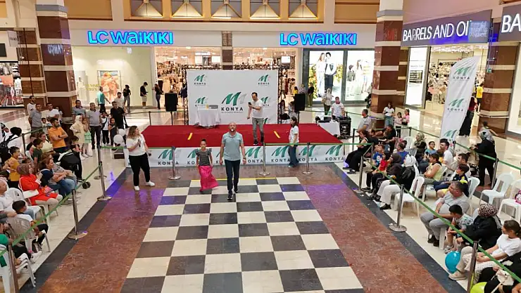 M1 Konya AVM'de Babalar Günü'ne özel renkli yarışma