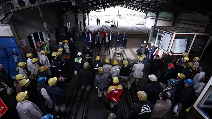 Madencilerden Cumhur İttikafına büyük destek