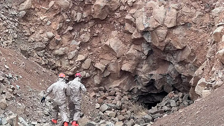 Mağaradaki kaçak kazı alanında cansız beden bulundu