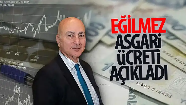 Mahfi Eğilmez açıkladı: Asgari ücret...
