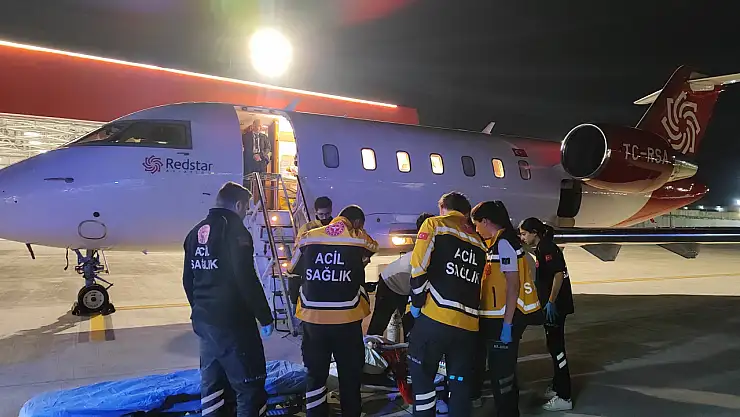 Makedonya'daki yangında yaralanan 9 kişi Türkiye'ye getirildi!