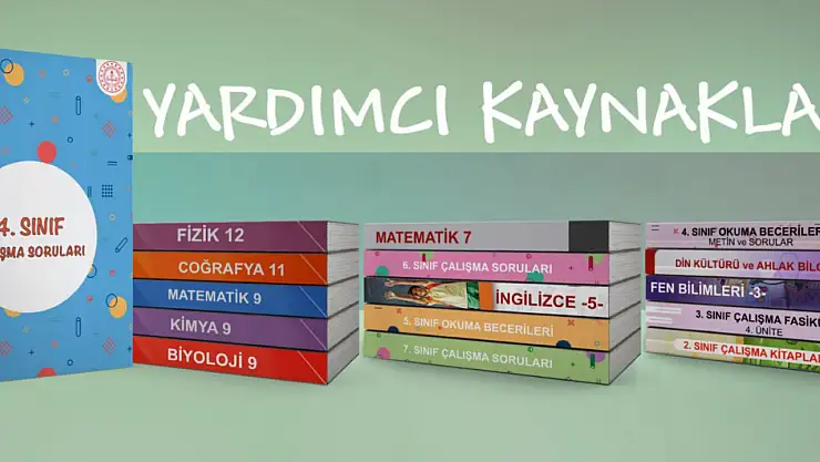 MEB yardımcı kitap dağıtmaya devam ediyor