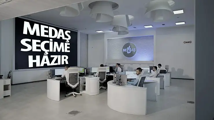 MEDAŞ seçim günü için hazır!