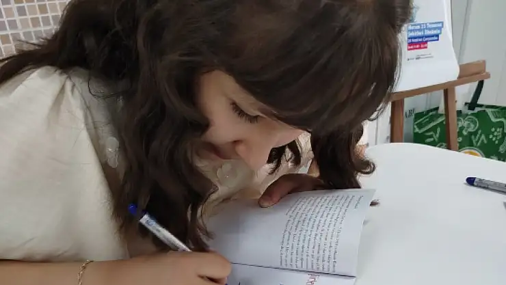 Meram 15 Temmuz Şehitleri İlkokulu bir şairin doğuşuna tanıklık etti