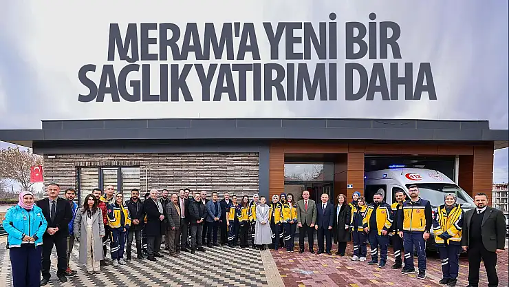 Meram'a yeni bir sağlık yatırımı daha