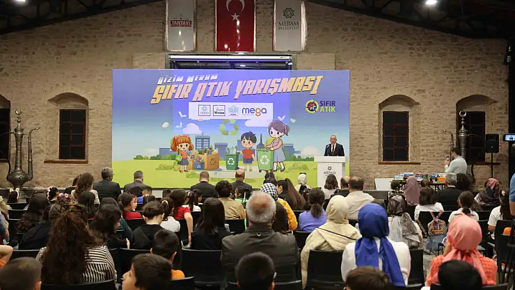 Meram'da sıfır atık yarışmasında büyük başarı: Gençler 28 ton atık topladı