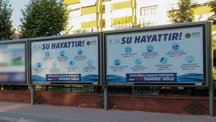 Meram'da su tasarrufu seferberliği başladı