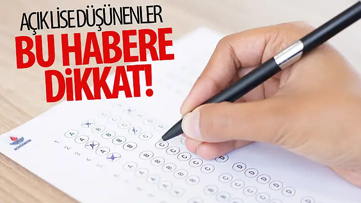 Meram Halk Eğitimi Merkezi, liseyi açık okuyacaklar için ek kayıtların başladığını duyurdu!