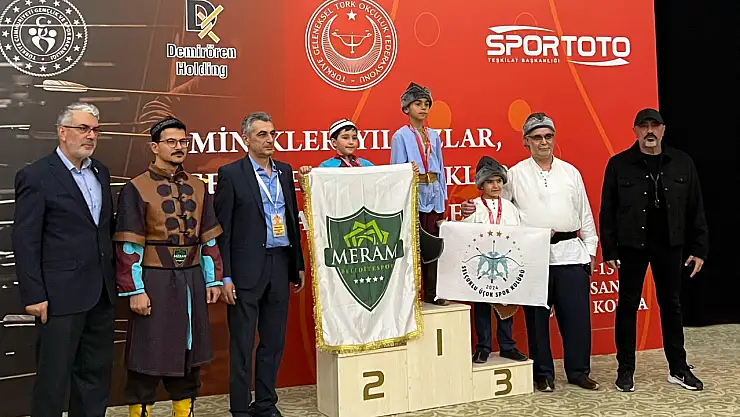 Meramlı okçular Türkiye Şampiyonası'na damga vurdu