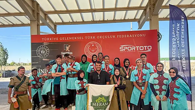 Meramlı Okçular Türkiye Şampiyonası yolunda