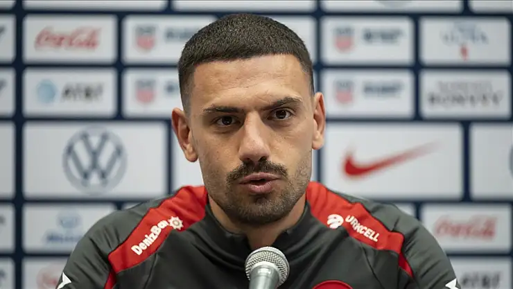 Merih Demiral: 'Dünya Kupası'nın provası niteliğinde bir maç olacak'