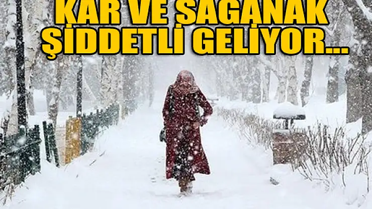 Meteorolojiden 19 ile uyarı: Kar yağışı ve sağanak!