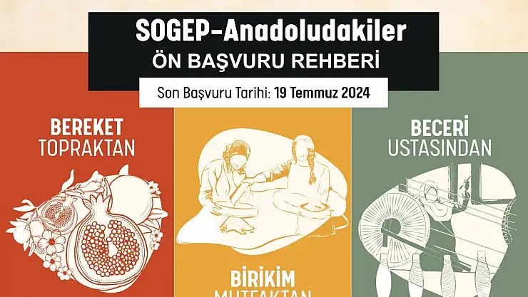 MEVKA, SOGEP-Anadoludakiler Çağrı Programı'nı ilan etti