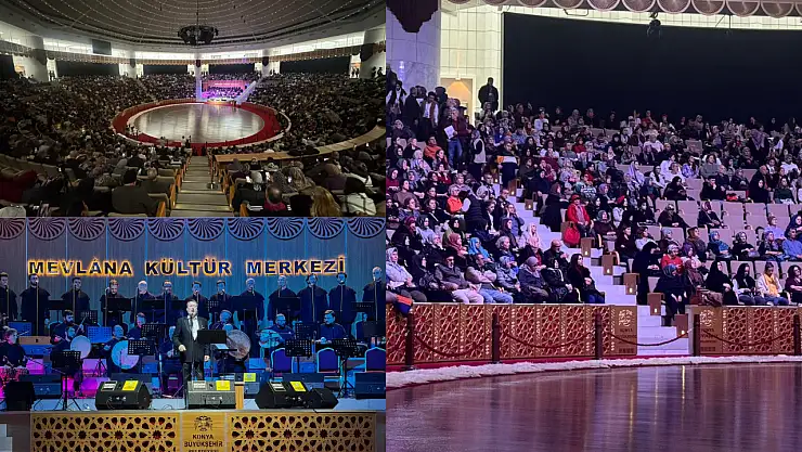 Mevlana'yı anma törenlerinde ilk gün: İşte objektiflere yansıyanlar
