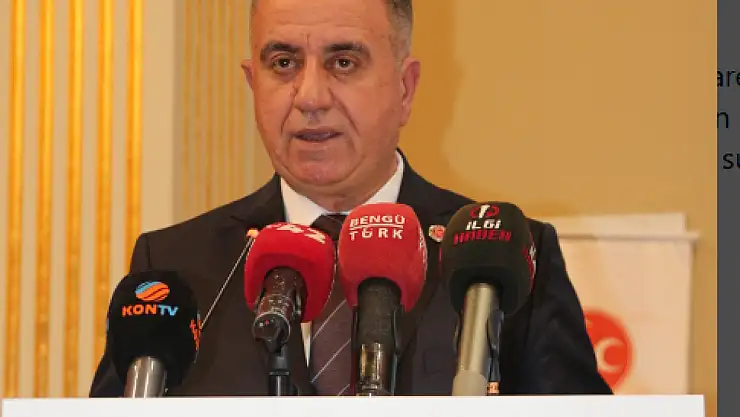 MHP Konya'dan doğa için birlik ve dayanışma çağrısı: O tarihte fidan dikme etkinliği var!