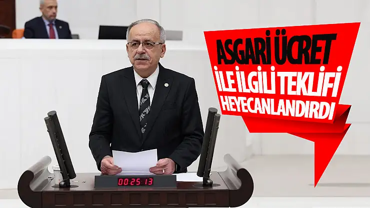 MHP'li Vekil Kalaycı'dan Asgari Ücret ve Ekonomik Destek Önerisi