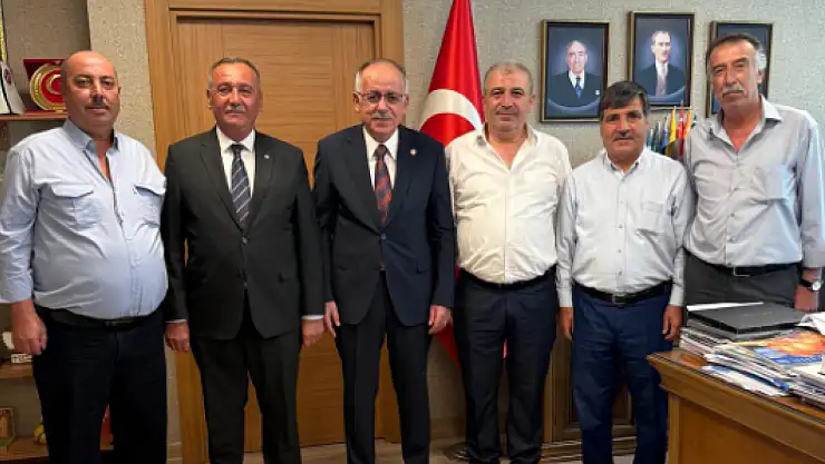 MHP Yunak ilçe teşkilatından Başkan Bahçeli'ye ziyaret!