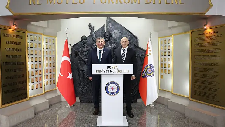 Milletvekili Ekici'den İl Emniyet Müdürü Yüksek'e ziyaret