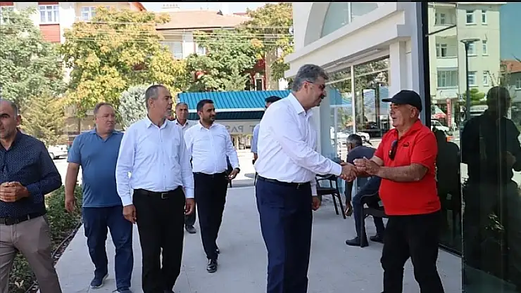 Milletvekili Erdem Konya'nın o ilçesinde vatandaşlarla buluştu
