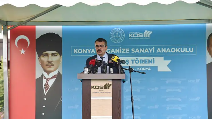 Milli Eğitim Bakanı Yusuf  Tekin ilimizde okul ve spor tesisi açılış programlarına katıldı