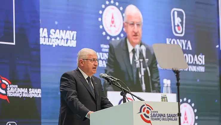 Milli Savunma Bakanı Güler, Konya'da konuştu: Konya ve ülke için önemli bir değer