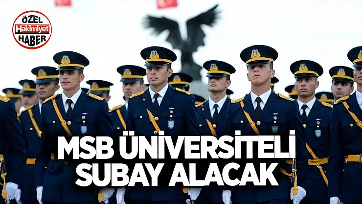 Milli Savunma Bakanlığı Üniversite Mezunu Muvazzaf Subay Alacak