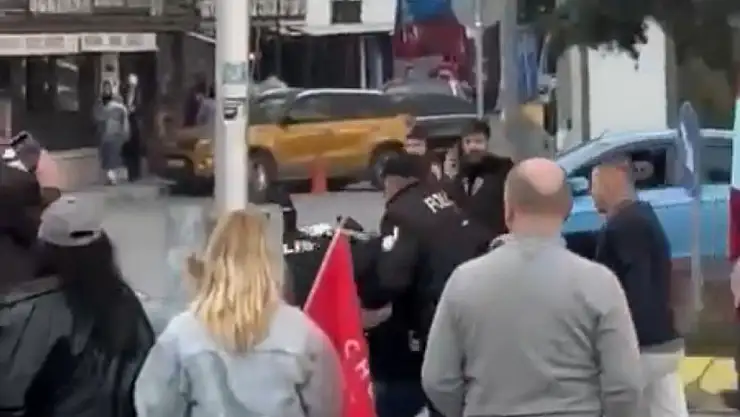 Miting sonrası gerginlik: 4 kişi gözaltına alındı