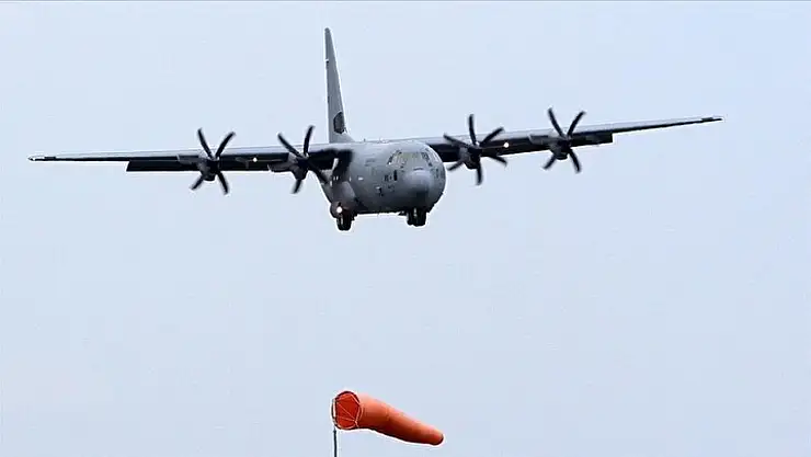 MSB'den düşen asgari uçakla ilgili açıklama: 'C-130'ların uçuşu durduruldu'