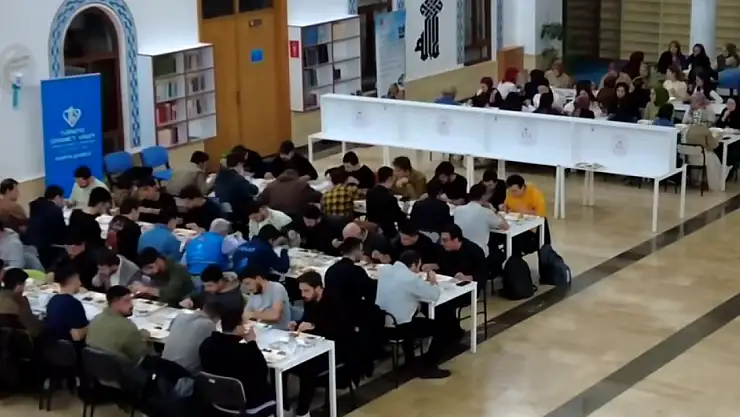 Müftülükten her gün 100 öğrenciye iftar ikramı