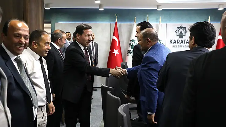 Muhtarlardan Kılca'ya tebrik ziyareti