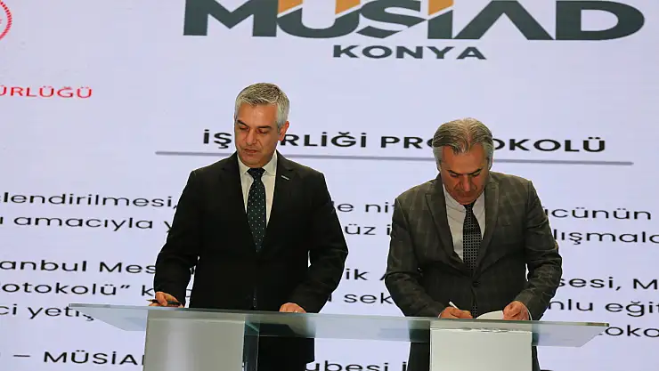 MÜSİAD'dan Konya'ya stratejik hamle! Gençlere altın çağ başlatan protokol