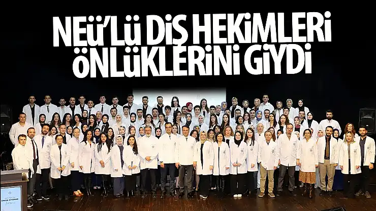 NEÜ'de '2024-2025 Yılı Önlük Giydirme Töreni' düzenlendi