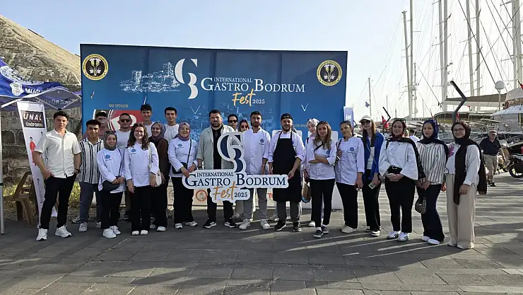 NEÜ Uluslararası Gastro Bodrum festivali'ne damga vurdu