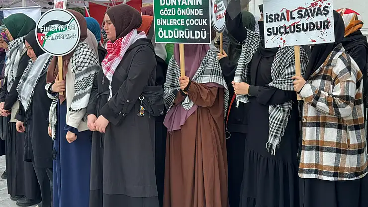 Nevşehir İsrail'in Gazze'ye yönelik saldırıları kınadı