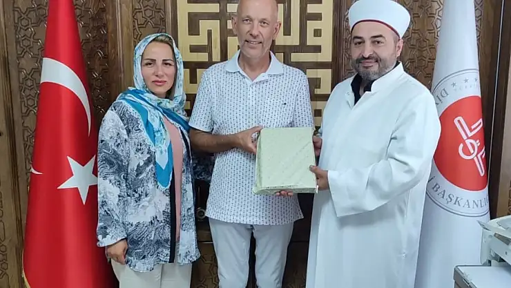 Norveçli çift Konya'da İslam'la tanıştı: Roy ve Isabella müslüman oldu