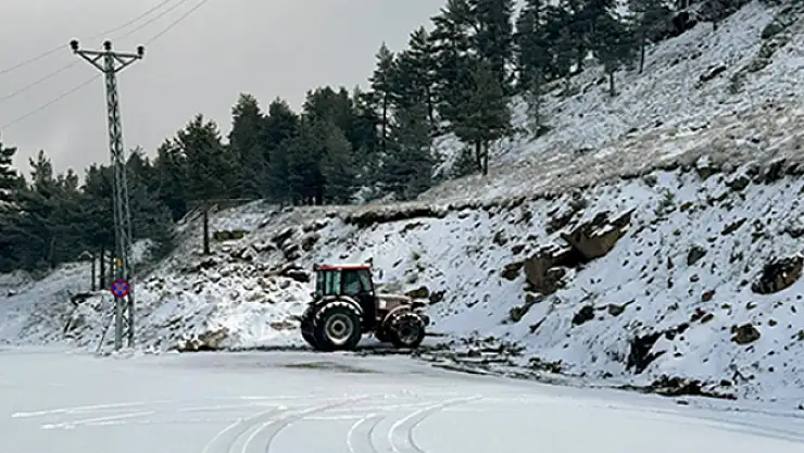 O illerde kar yağışı etkili oldu: 5 santimetreyi geçti!
