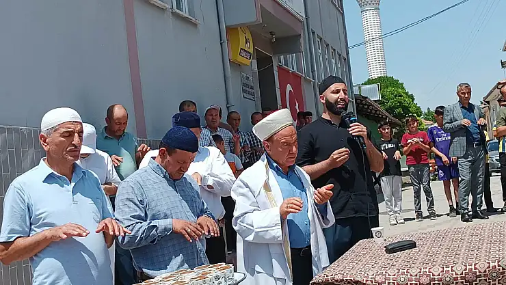 O köy için yağmur duası yapıldı 