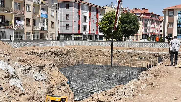 O okulun temel atma töreni gerçekleştirildi