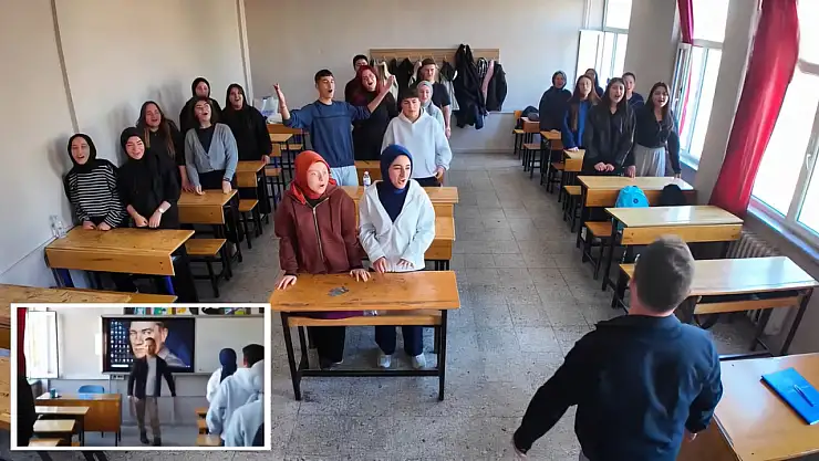 Konya'da başkanın öğrencilerle yaptığı işbirliği yüreklere dokundu