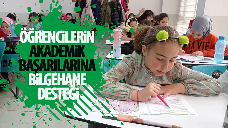 Öğrencilerin akademik başarılarına bilgehane desteği