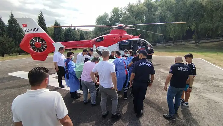 Oksijen tankı patladı: 1 kişi ağır yaralandı