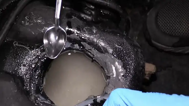 Okul servisinde 7 milyon liralık metamfetamin ele geçirildi