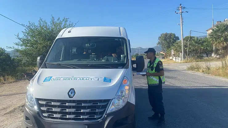 Okul servislerine denetim