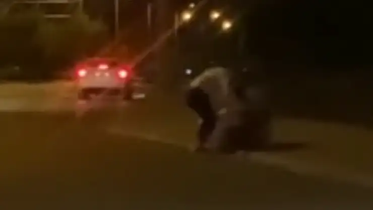 Olayın adresi Konya: Önce kavga ettiler, sonra hiçbir şey olmamış gibi yollarına devam ettiler!