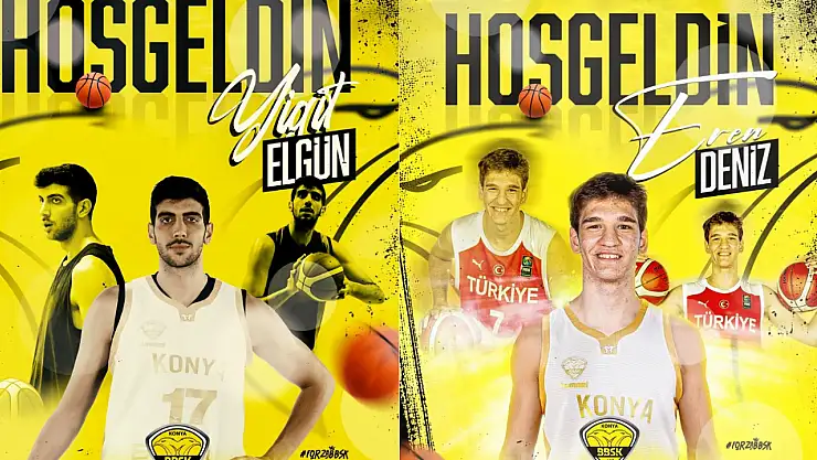 Konya Büyükşehir Basketbol'dan kadroya iki genç takviye